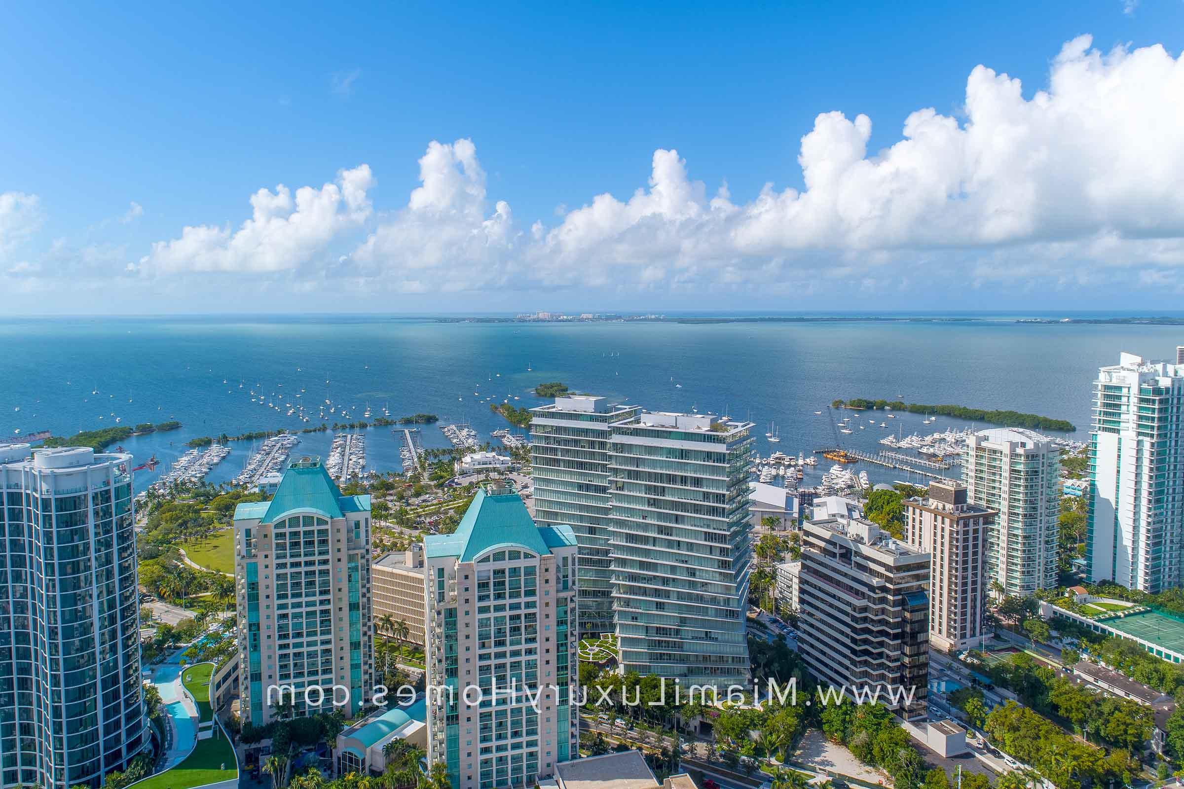 Aerial View of Ritz-Carlton Residences Coconut Grove